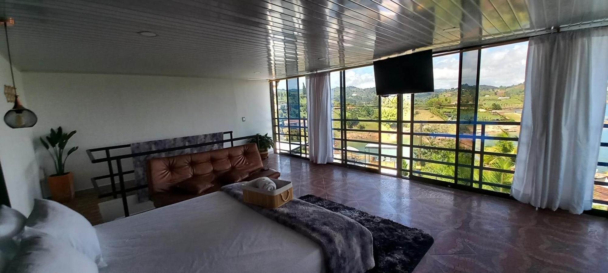 Hotel Mirador Cielo Blue El Penol  Bagian luar foto